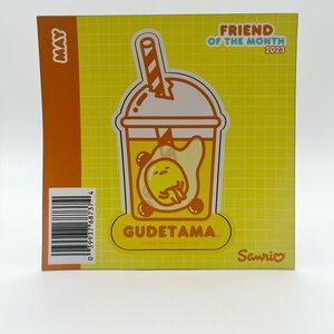 Gudetama Friend of The Month Magnet 2023